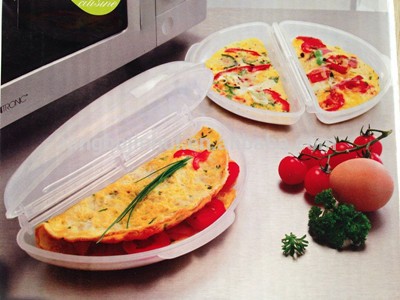 Microwave egg & omelet cooker ,omelet pan,omelette maker,plastic microwavable cooker