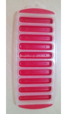 High Quanlity Long Strips Silicone Ice Cube Tray